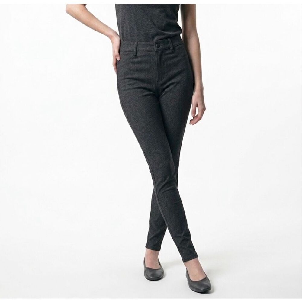 Time and Tru Dark Gray stretch fitted jeggings size xs